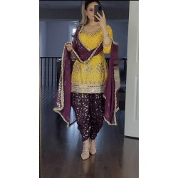 Dhoti salwar suit design 2018 shop
